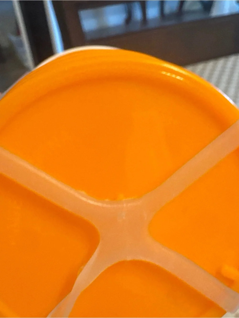 Orange Seasonal Plastic Cups - Fall Football Design (Set)